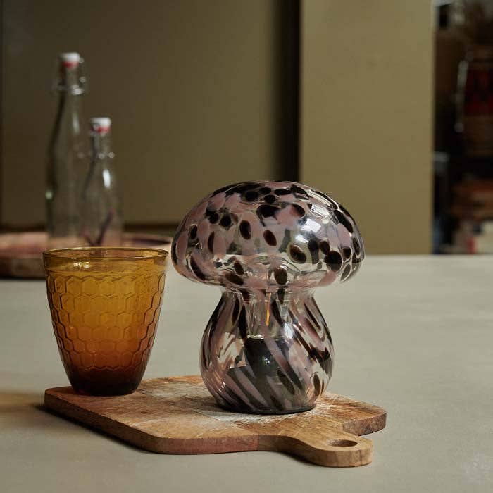 Abigail Ahern Mushroom Cordless LED Lamp in Dusk - Image 4
