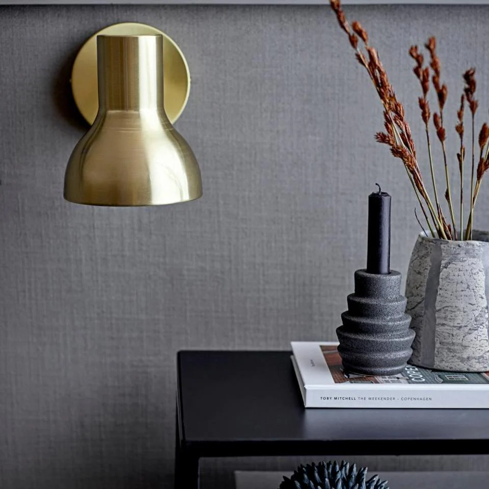 Bloomingville Black Stoneware Candle Holder - Image 4