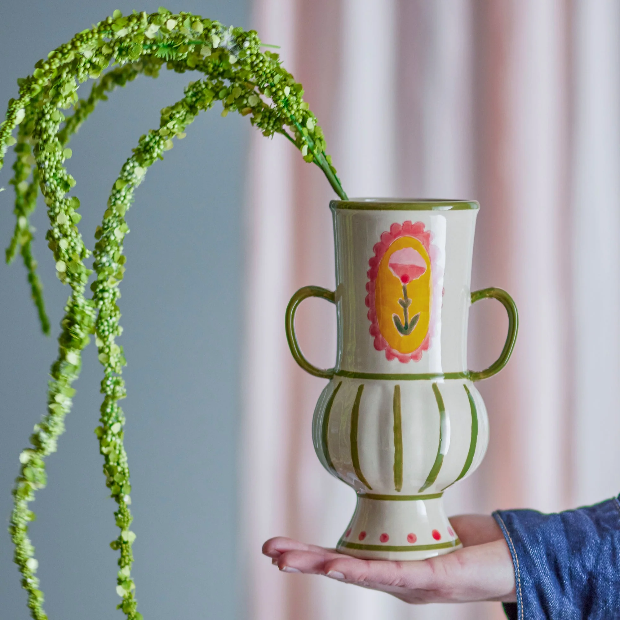 Bloomingville Odina Decorative Vase with Handles - Image 5