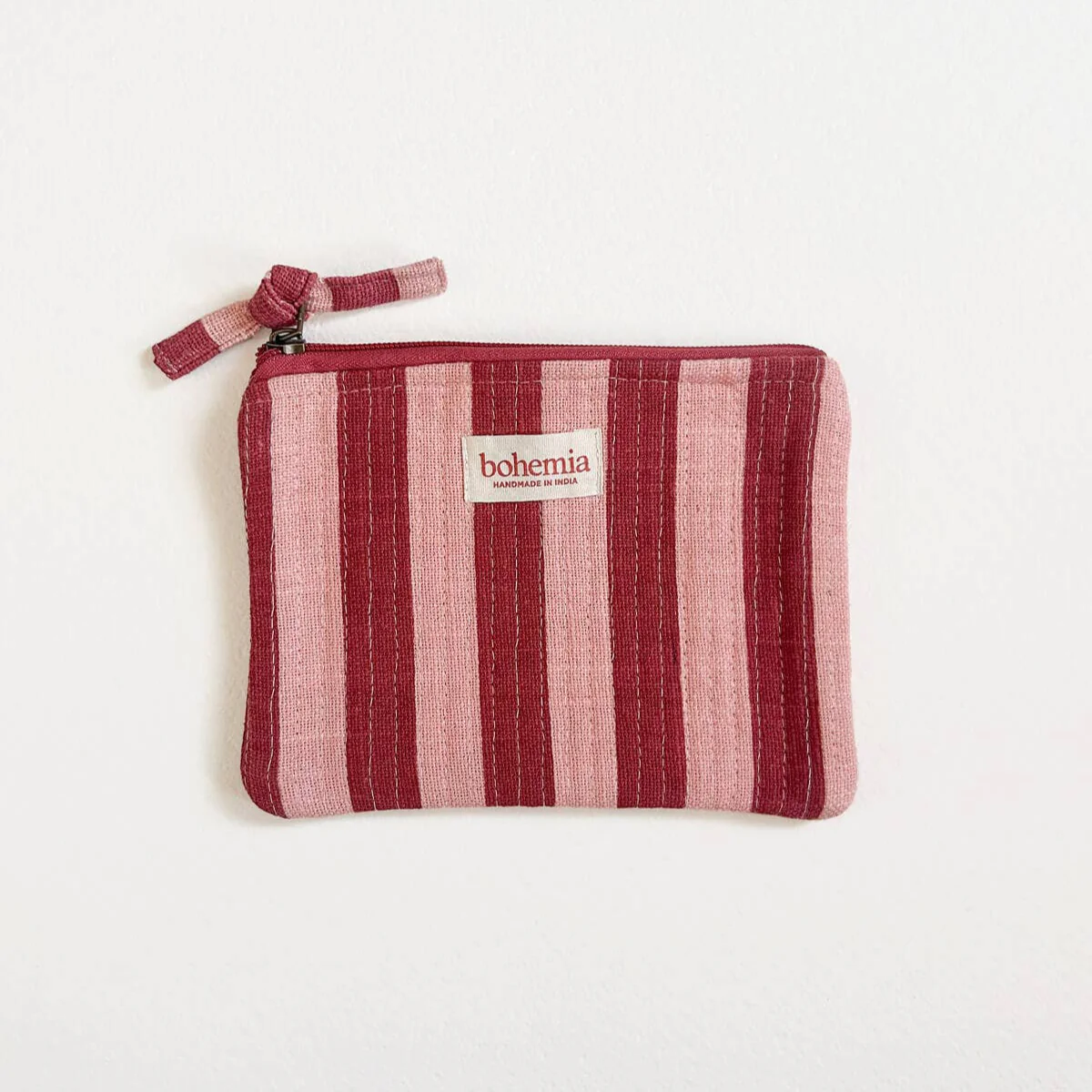Bohemia Design Jaipur Stripe Cosmetics Pouch in Two Colours - Image 4