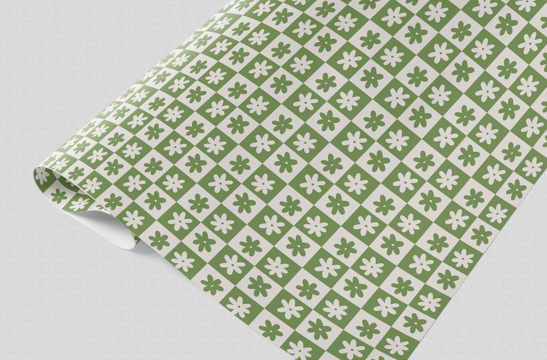 Celeste Green Gift Wrap - Image 6
