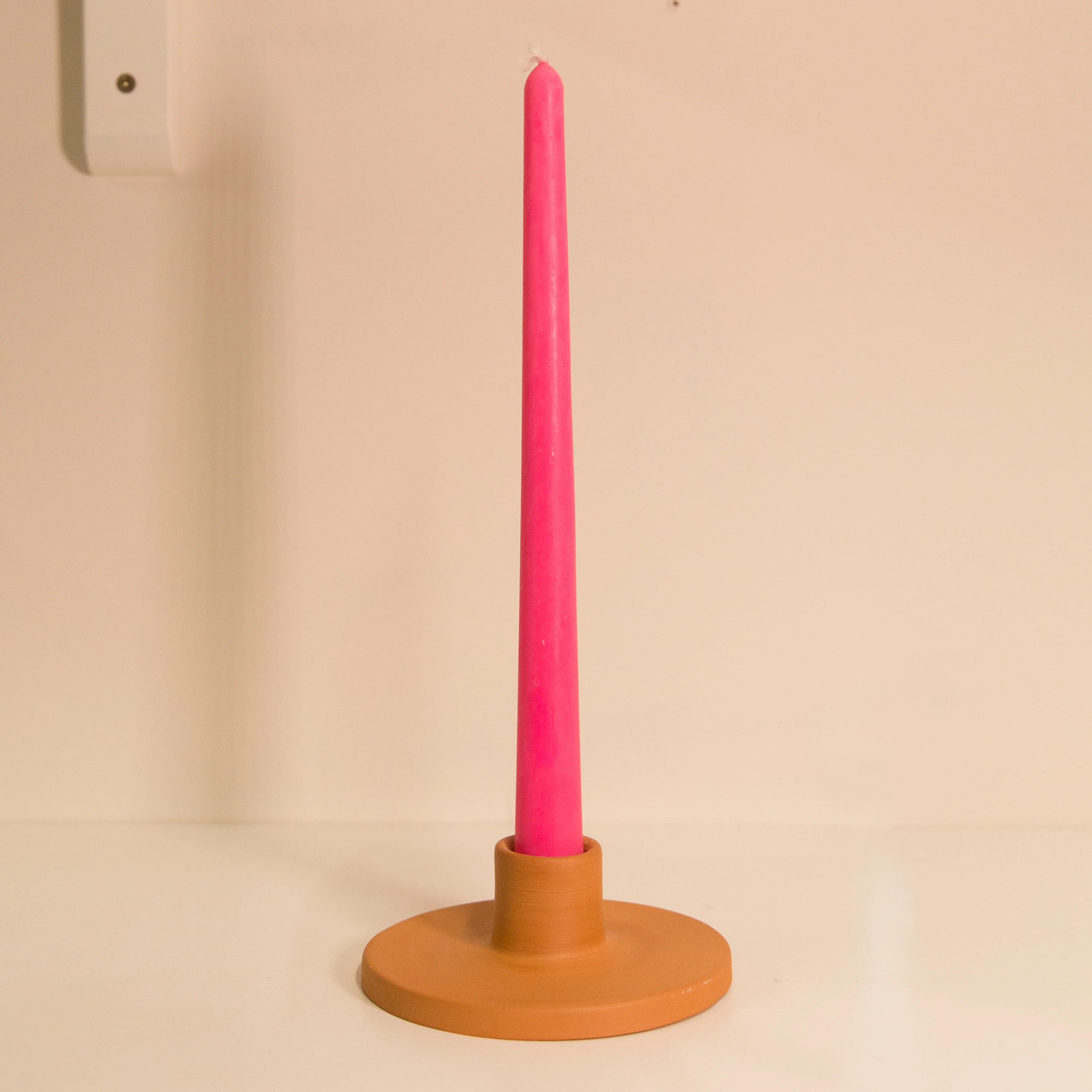 Coconut Wax Taper Candle in Various Colours - Image 3