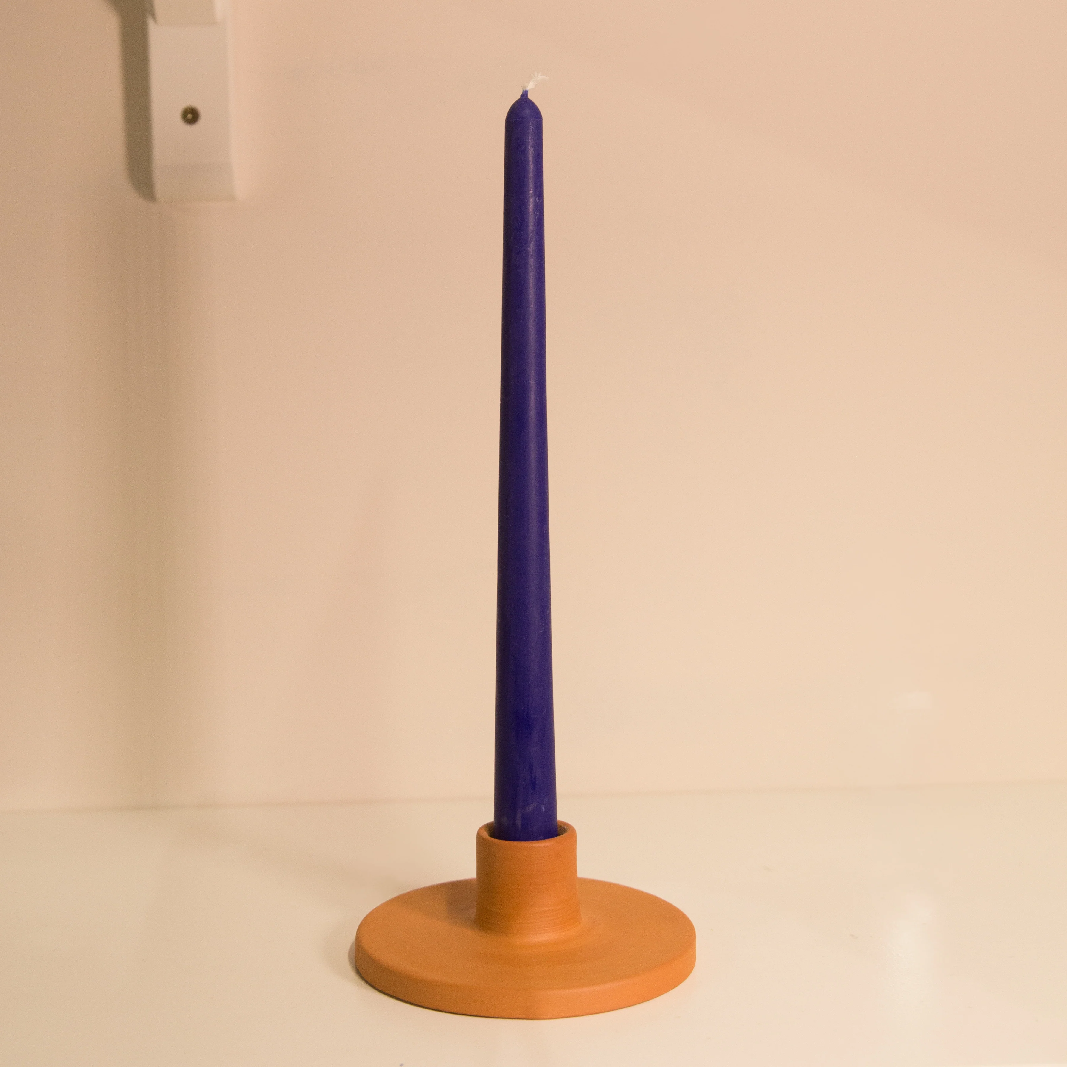 Coconut Wax Taper Candle in Various Colours - Image 5