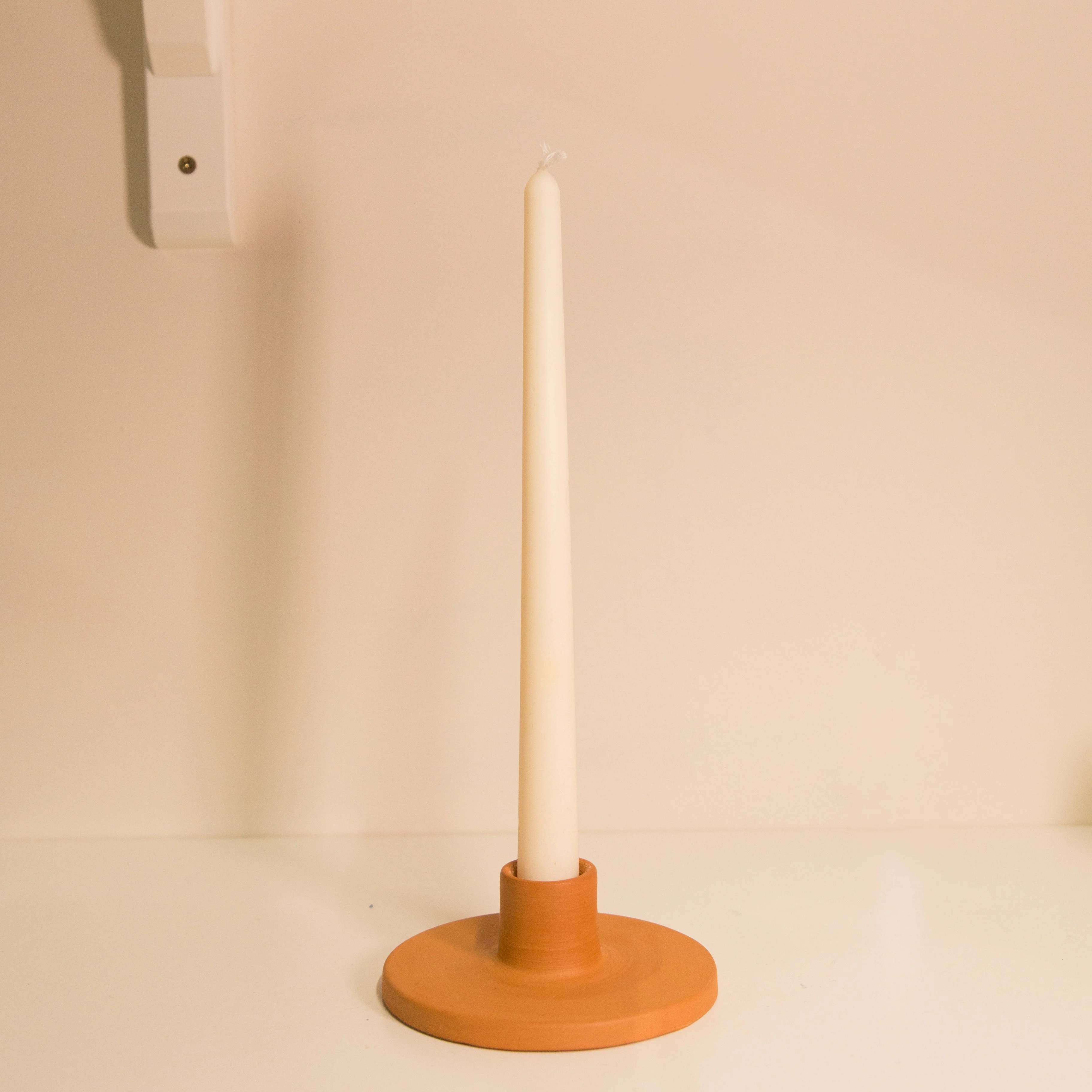 Coconut Wax Taper Candle in Various Colours - Image 6