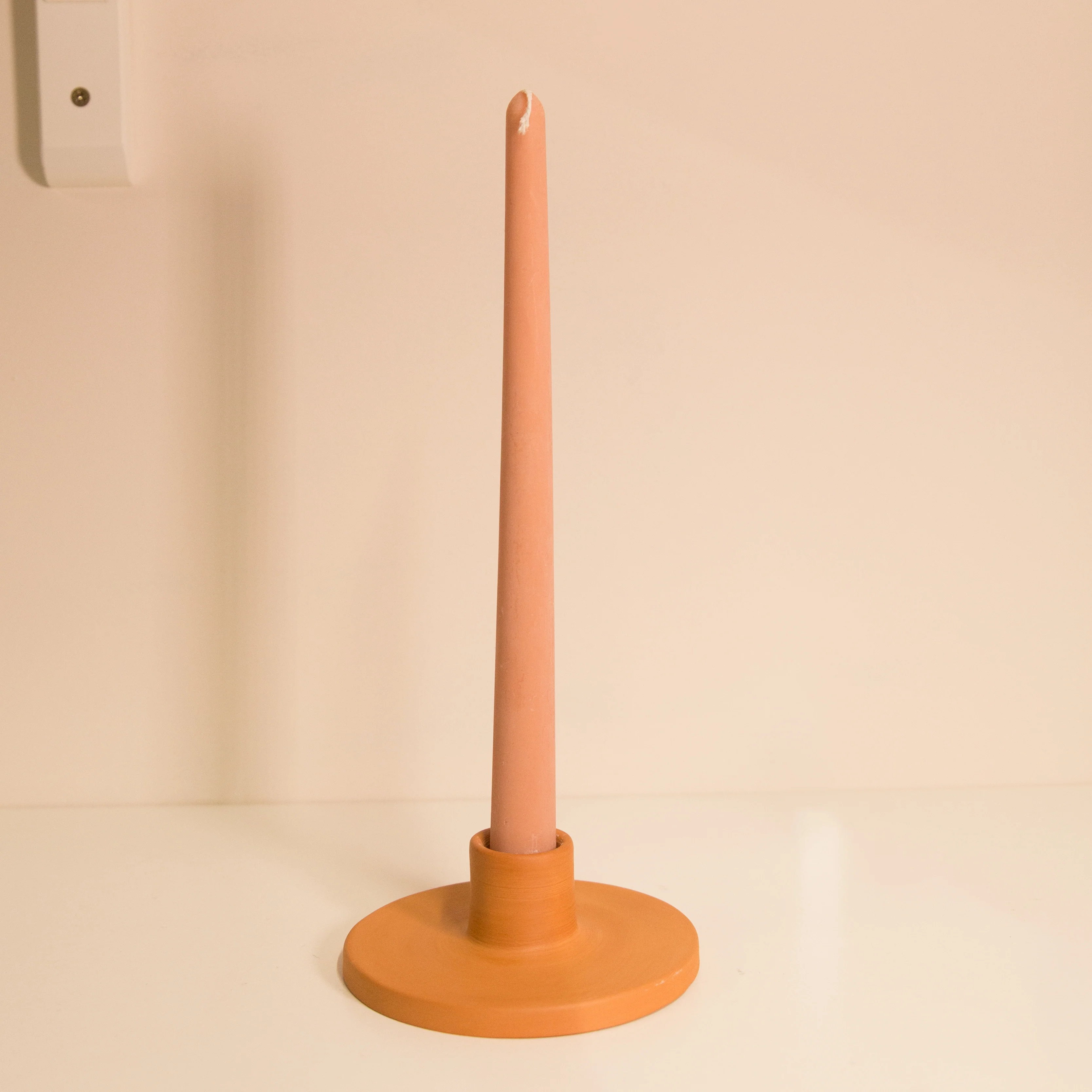 Coconut Wax Taper Candle in Various Colours - Image 7
