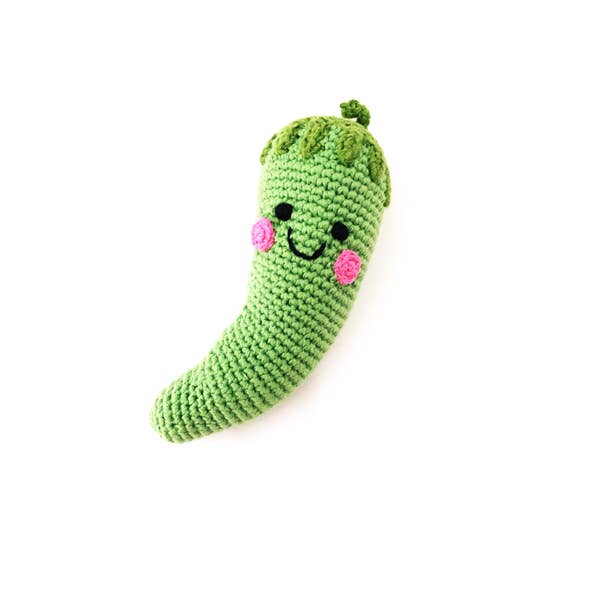 Crochet Baby Rattle Food in Various - Image 5
