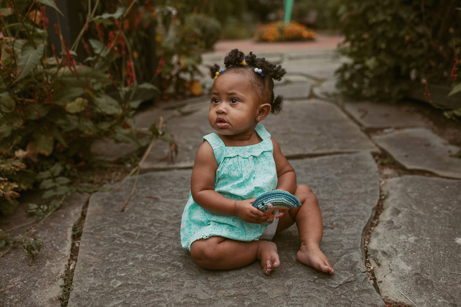 Crochet Rainbow Rattle by Pebblechild - Image 5