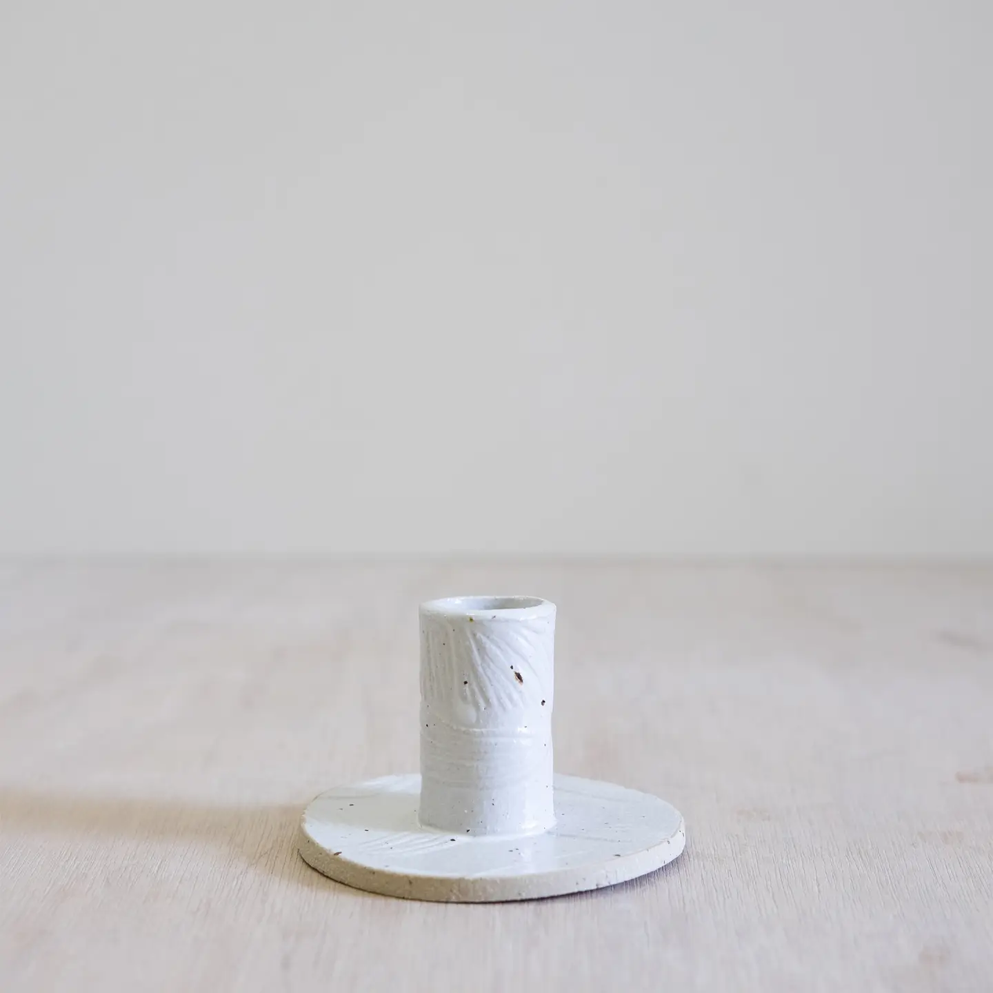Handmade Ceramic Candlestick Holder - Image 3