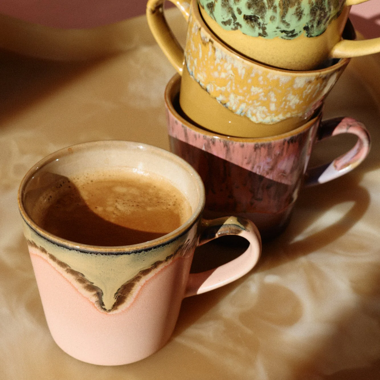 HKLIVING 70s Ceramics: Americano Mugs - Image 4