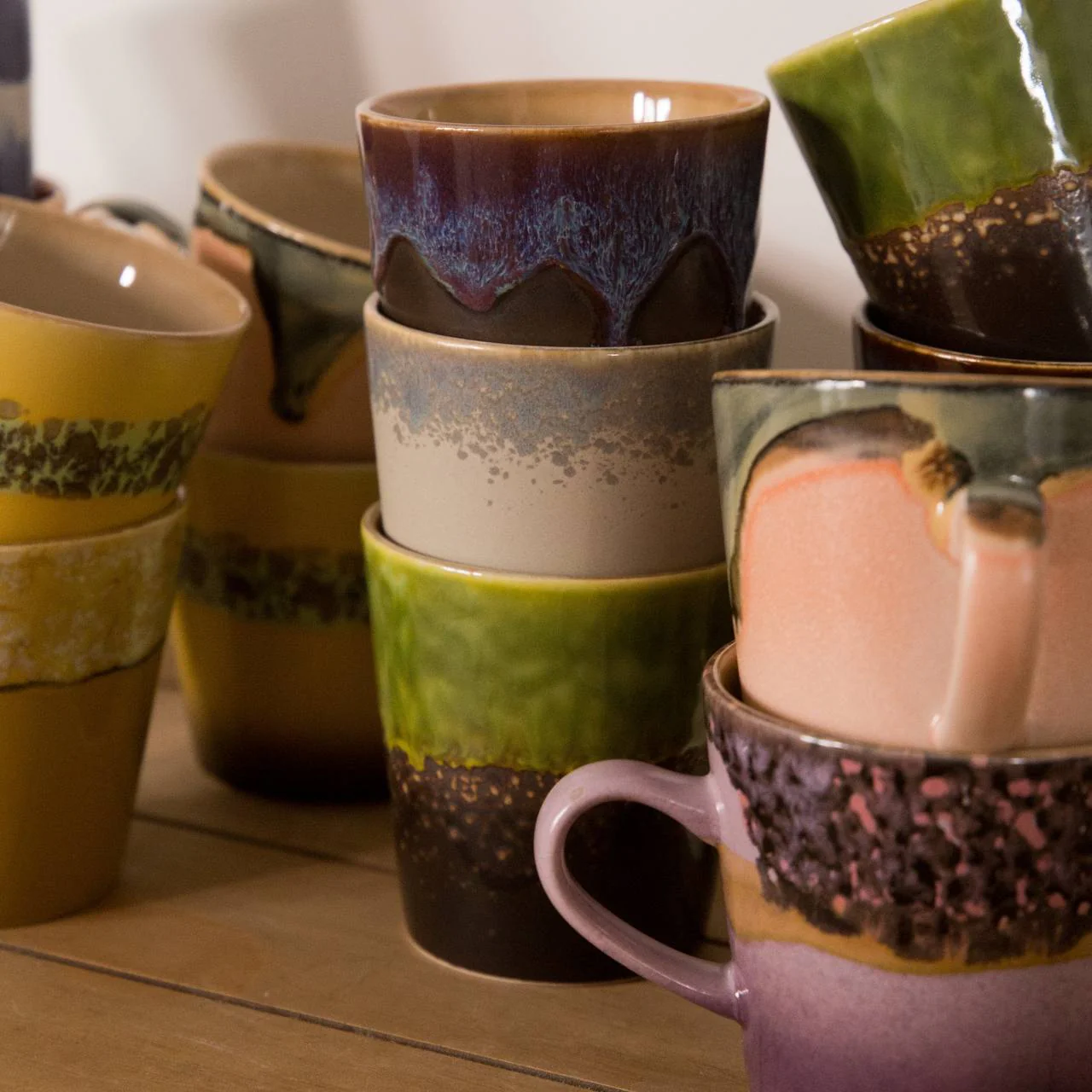HKLIVING 70s Ceramics: Americano Mugs - Image 7