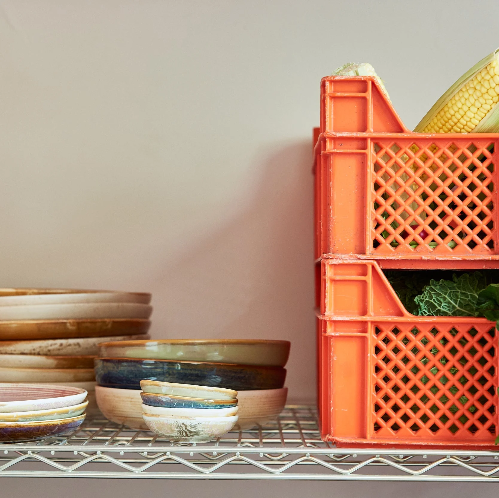 HKLIVING Chef Ceramics: Deep Plate in Cream Brown - Image 7