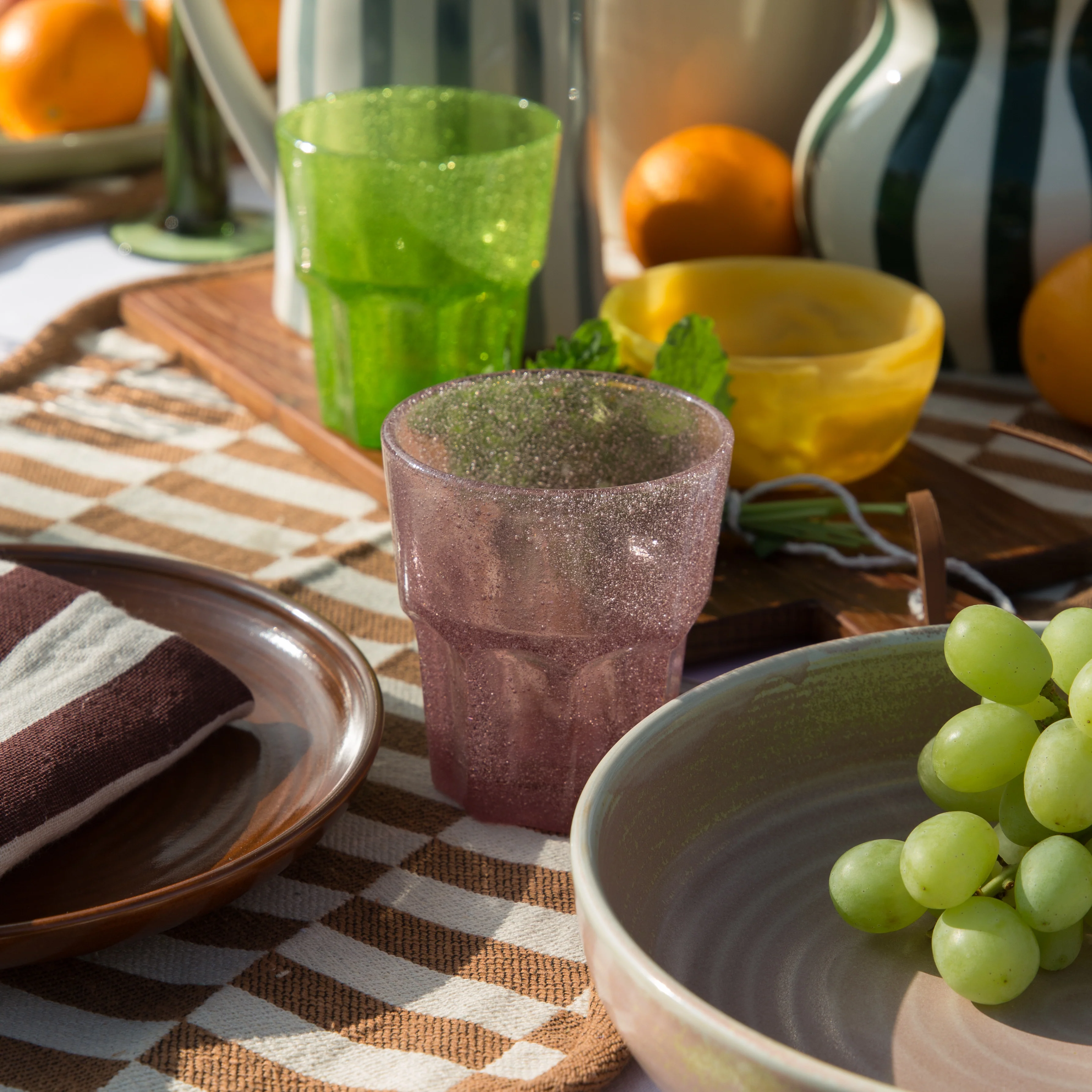 HKLIVING Mineral Water Glasses in Various Colours - Image 6