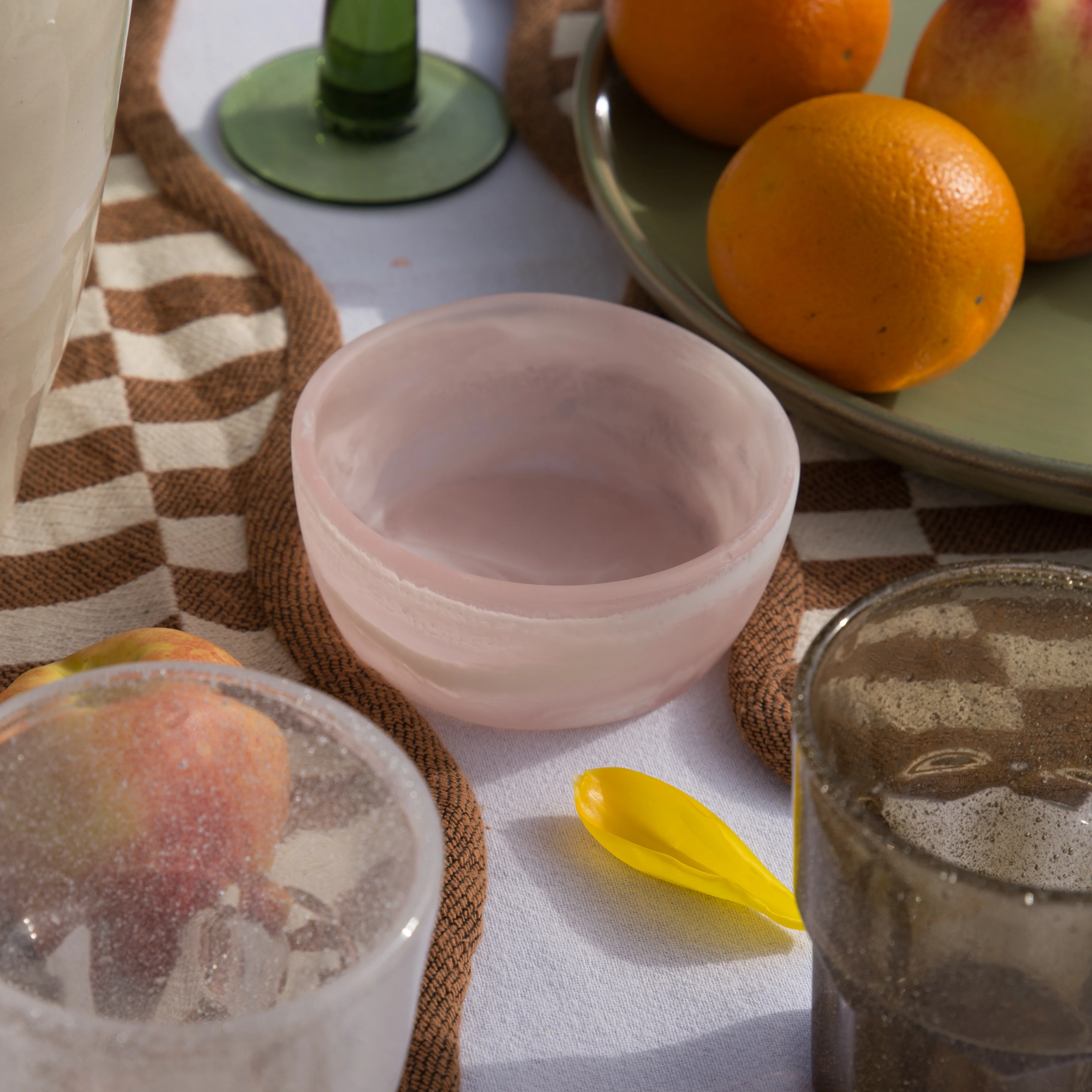 HKLIVING Patio Bowl in White, Yellow or Pink - Image 5