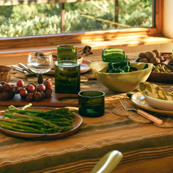 HKLIVING Tube Glass in Blush or Olive - Image 3