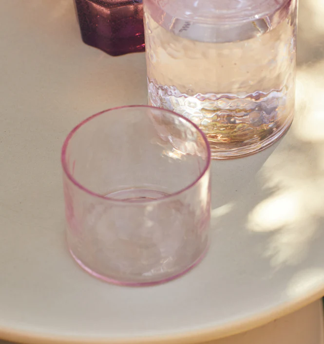 HKLIVING Tube Glass in Blush or Olive - Image 6