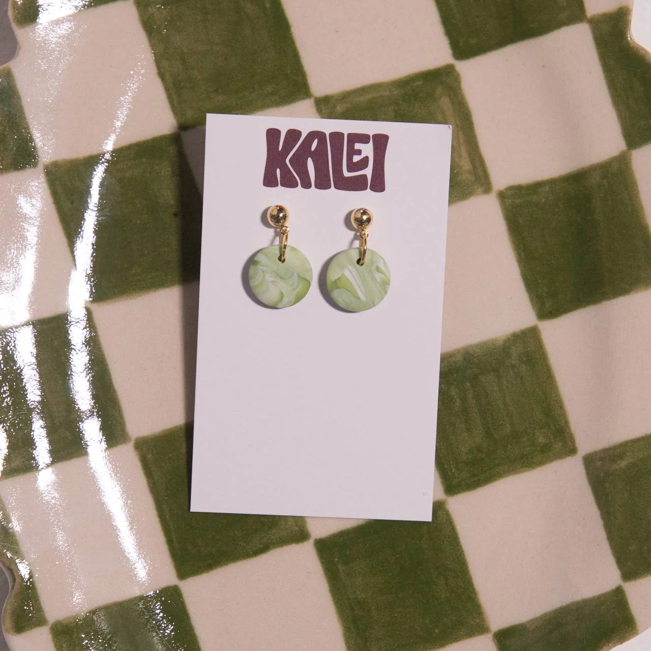 Kalei Zero Waste Polymer Clay Dangles - Image 10