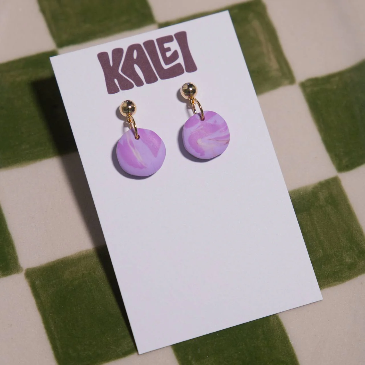 Kalei Zero Waste Polymer Clay Dangles - Image 5