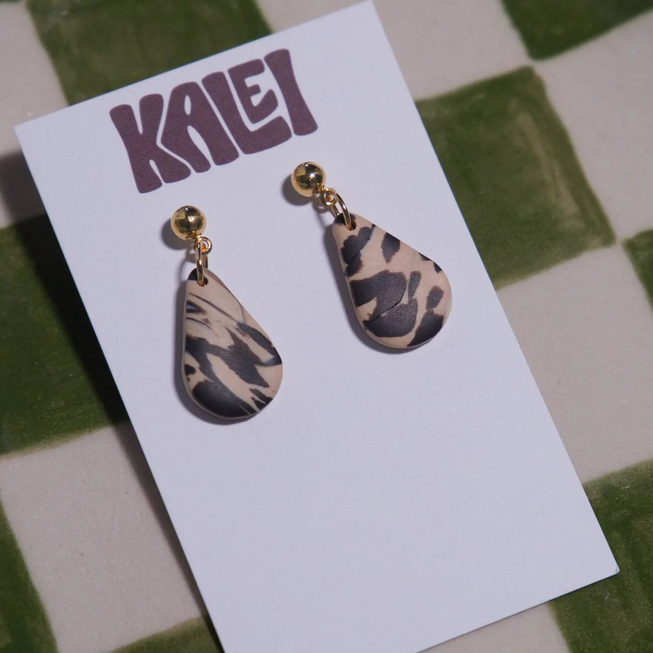 Kalei Zero Waste Polymer Clay Dangles - Image 6