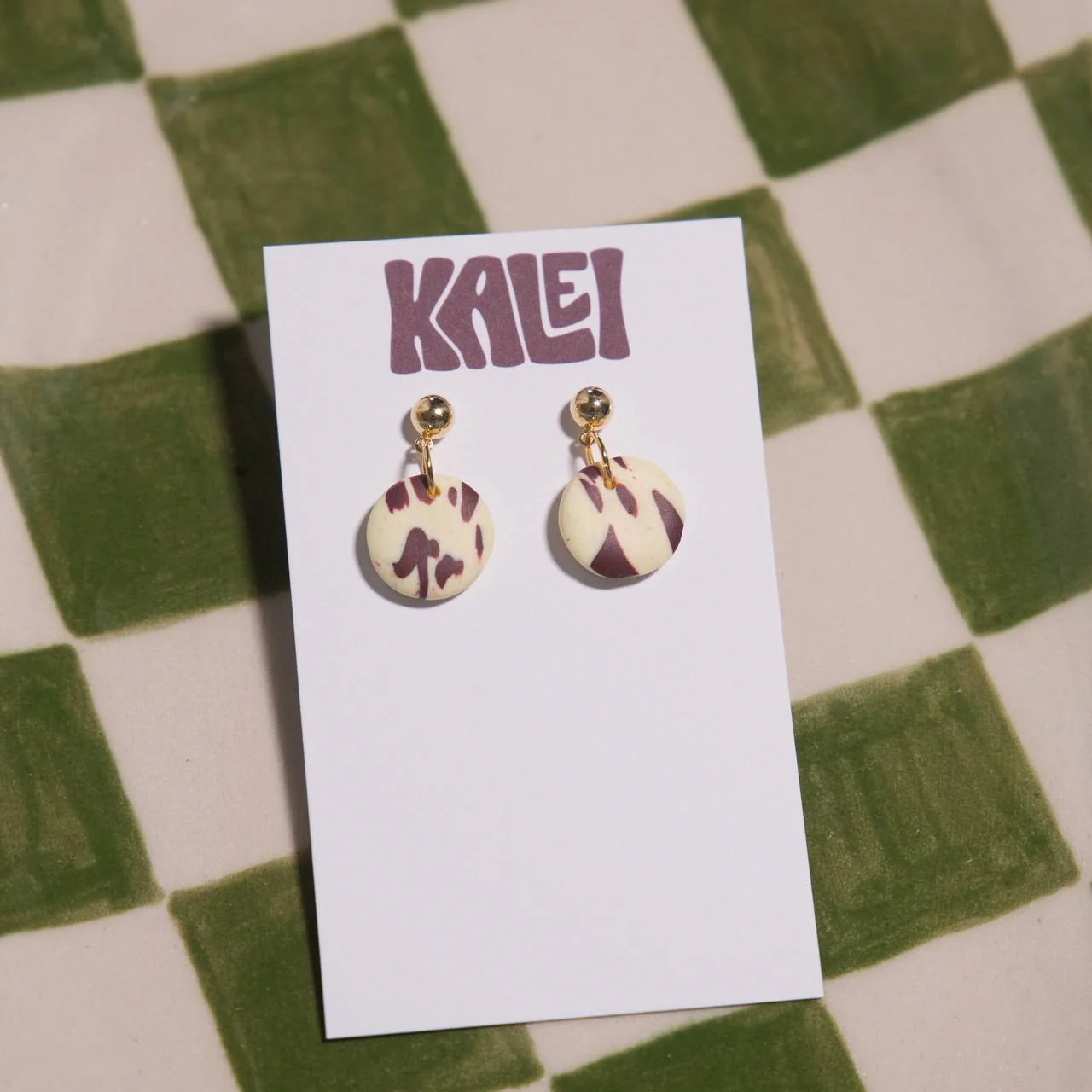 Kalei Zero Waste Polymer Clay Dangles - Image 8