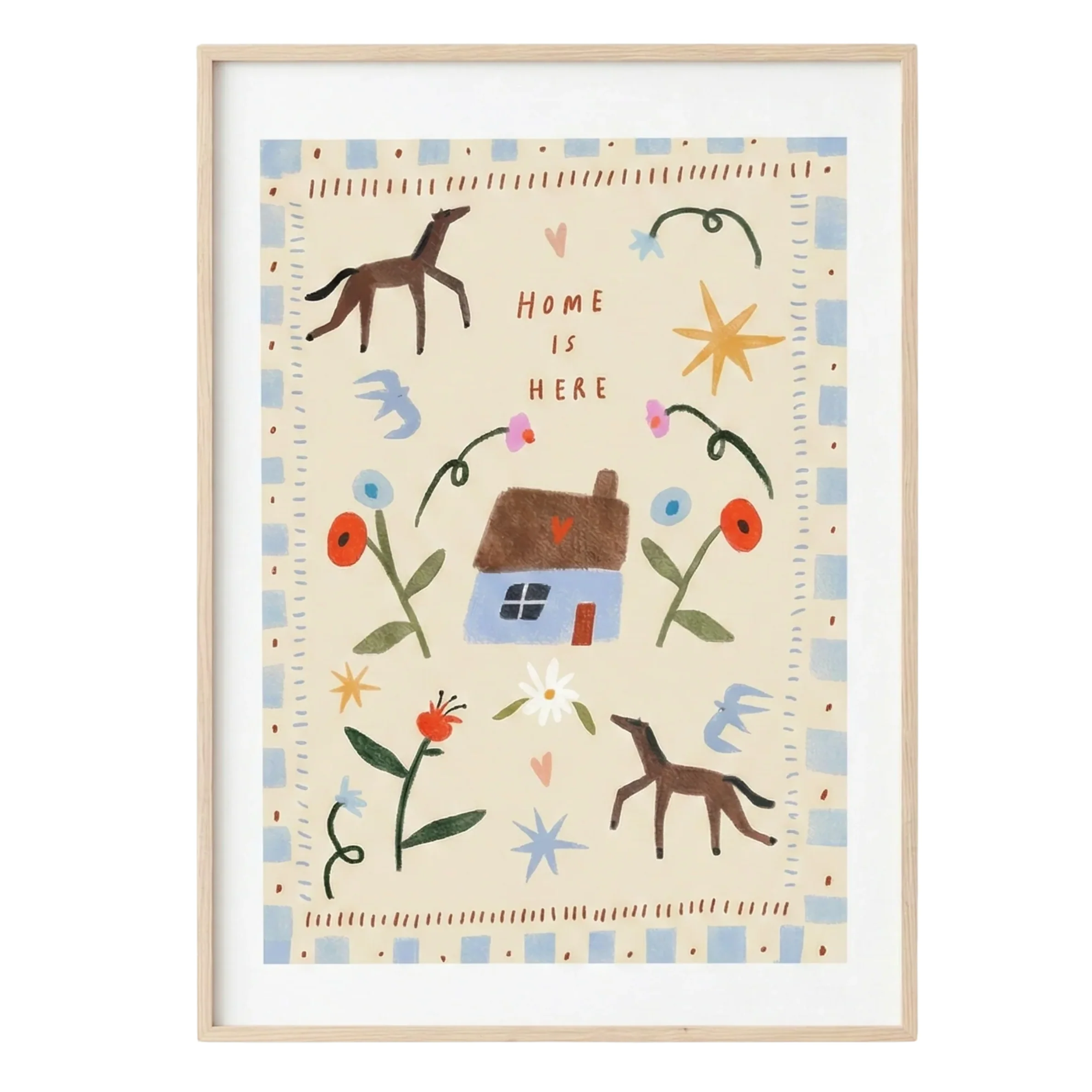 Martha Ratcliff Home is Here Wall Print in A4 - Image 3