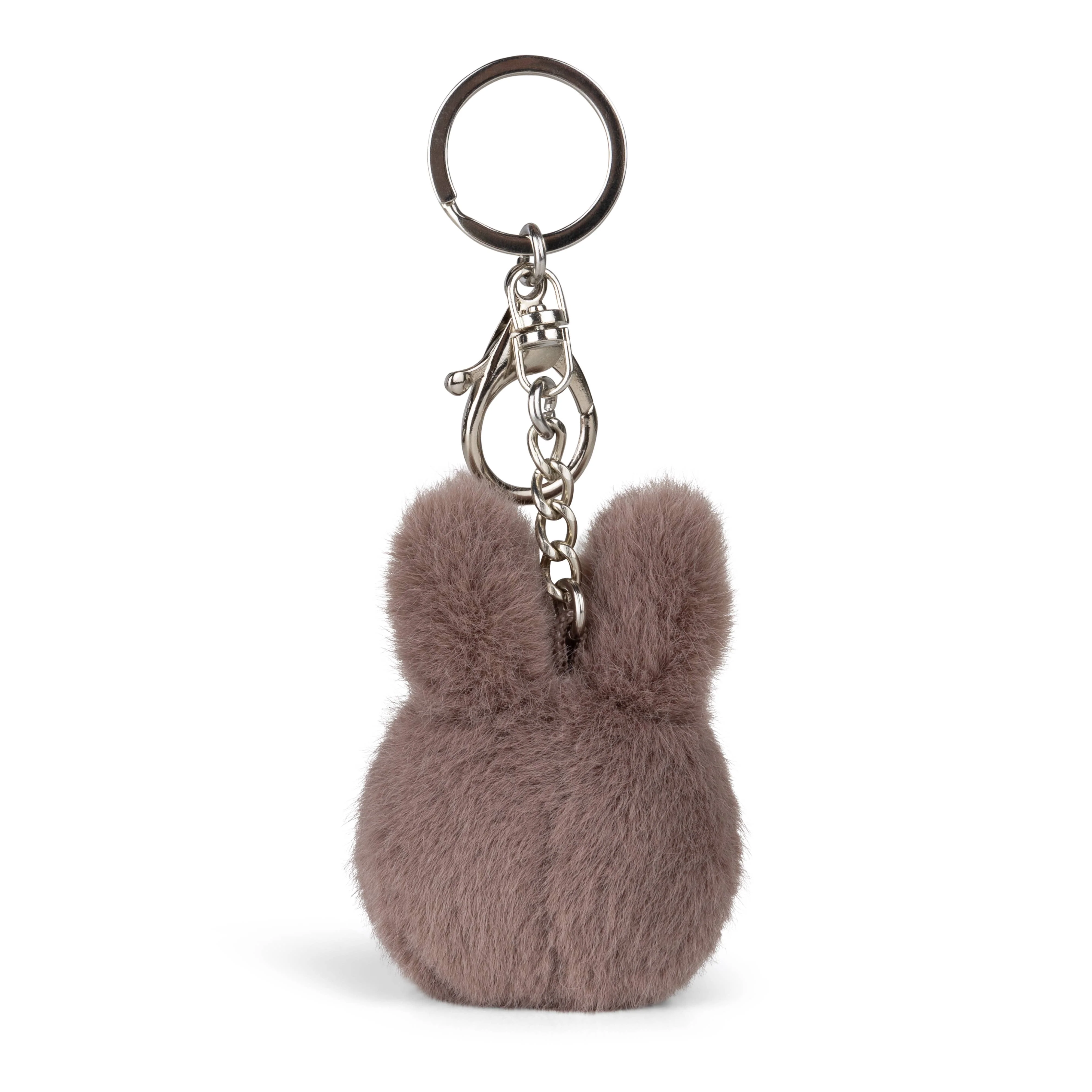 Miffy Fuzzy ECO Keyring in Taupe - Image 3