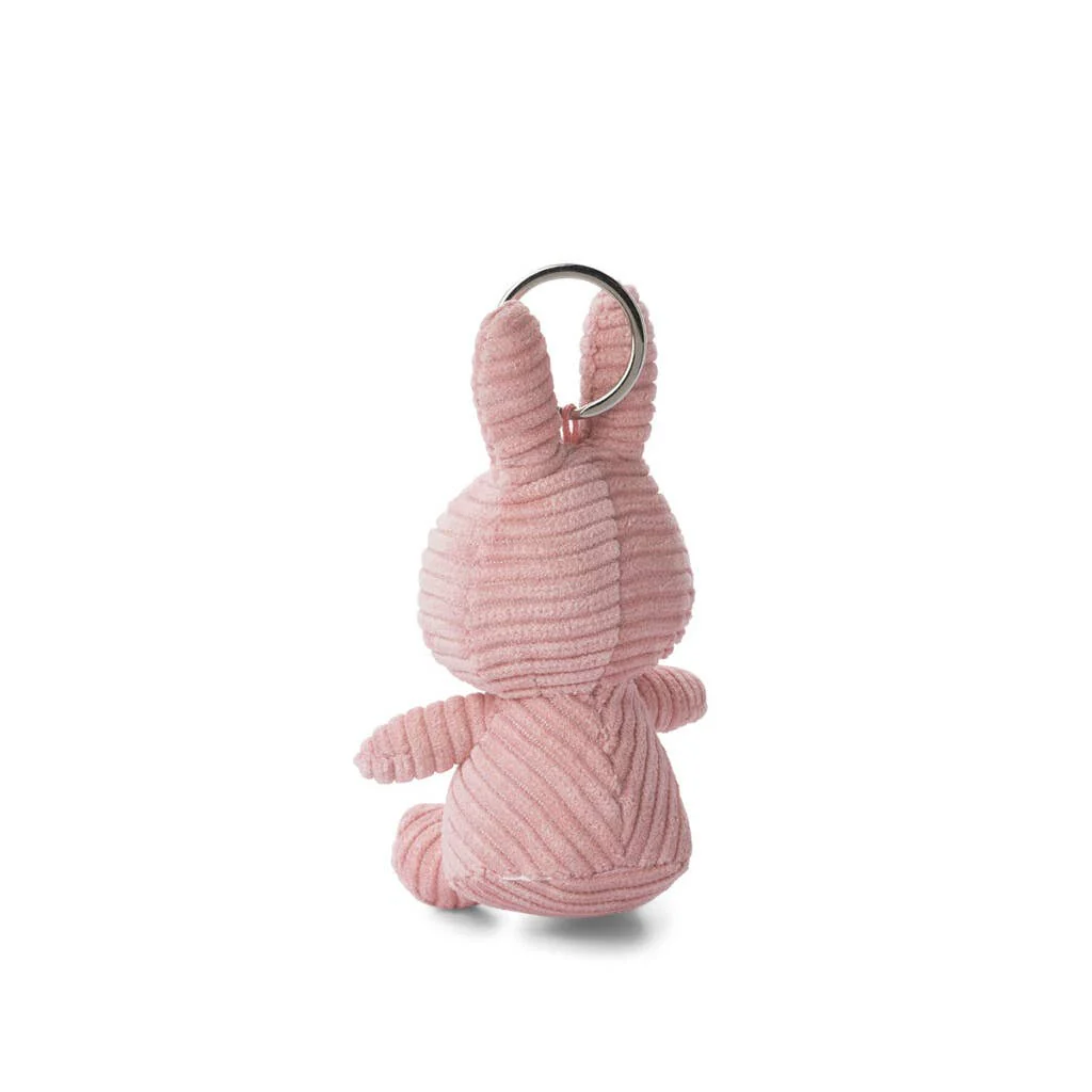 Miffy Keyring Corduroy ECO Pink - Image 3