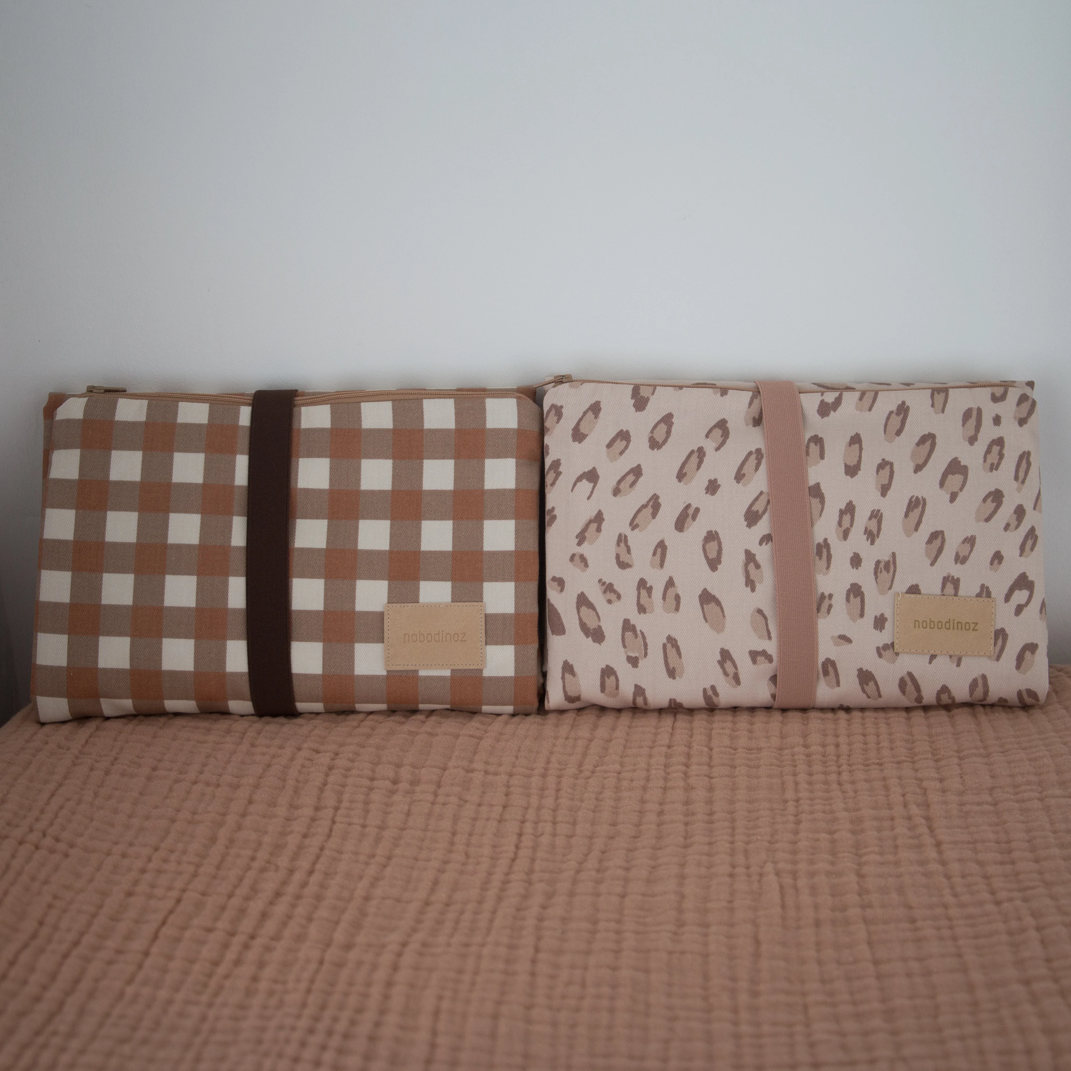 Nobodinoz Waterproof Changing Pad in Leonie Lattie - Image 4