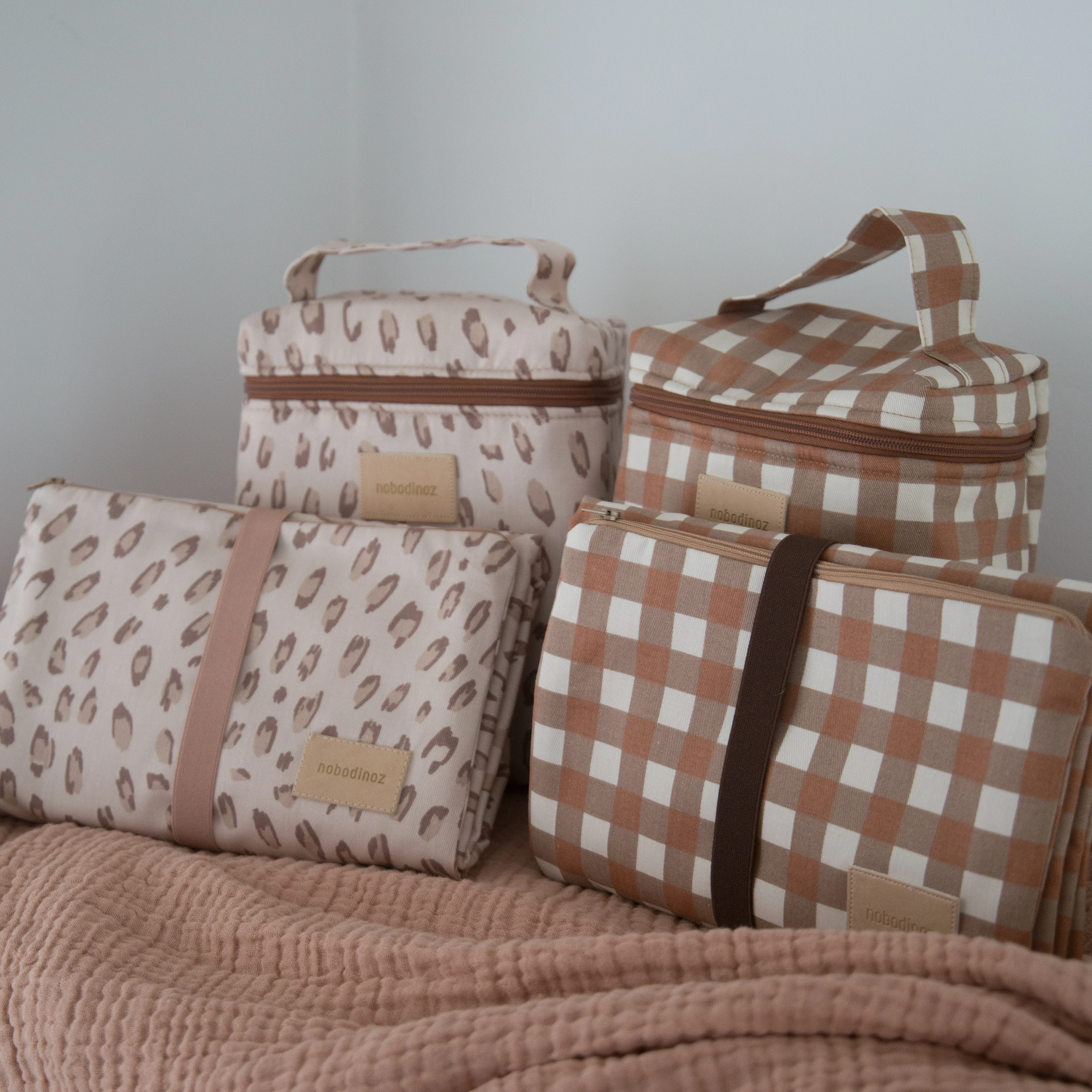 Nobodinoz Waterproof Changing Pad in Leonie Lattie - Image 5