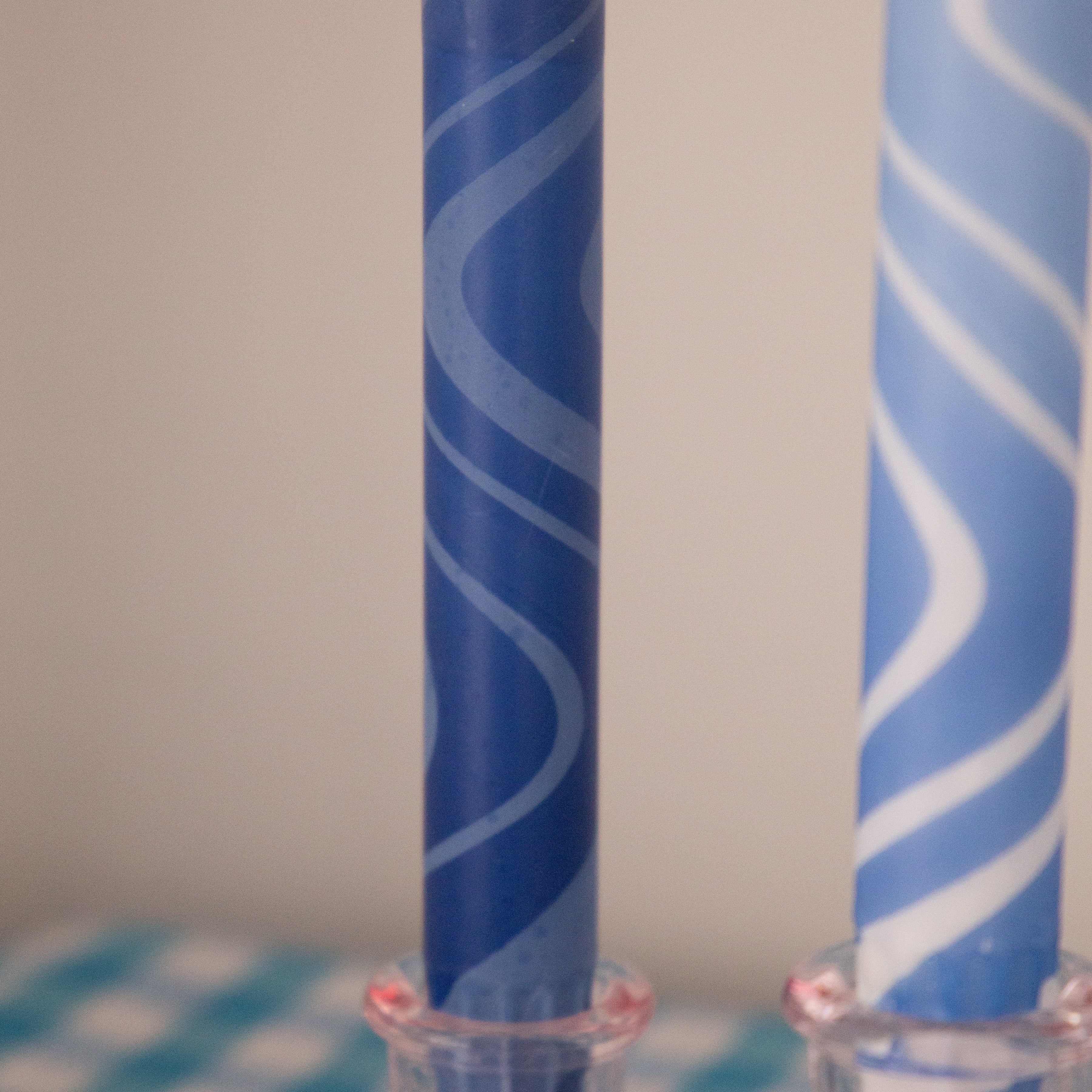 Nordtrice 100% Natural Wax Marble 30cm Long Taper Candles - Image 5