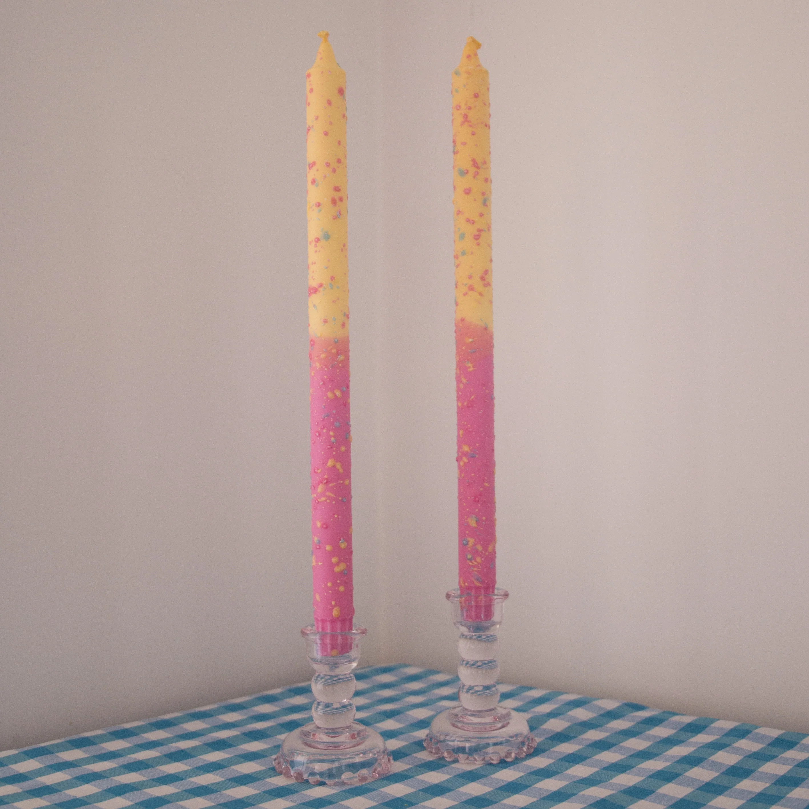 Nordtrice Ombre and Confetti 30cm Long Taper Candles - Image 5