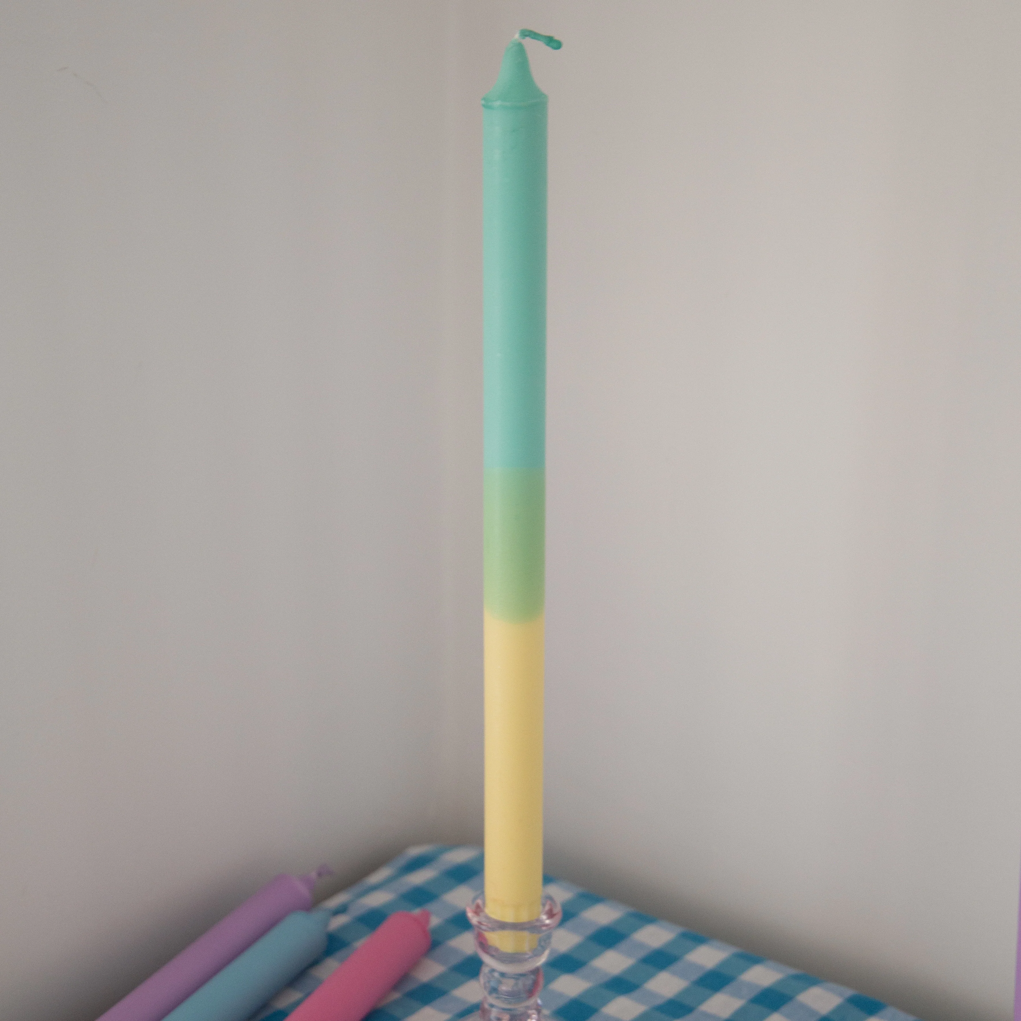 Nordtrice Rainbow 100% Natural Wax 30cm Long Taper Candles - Image 6