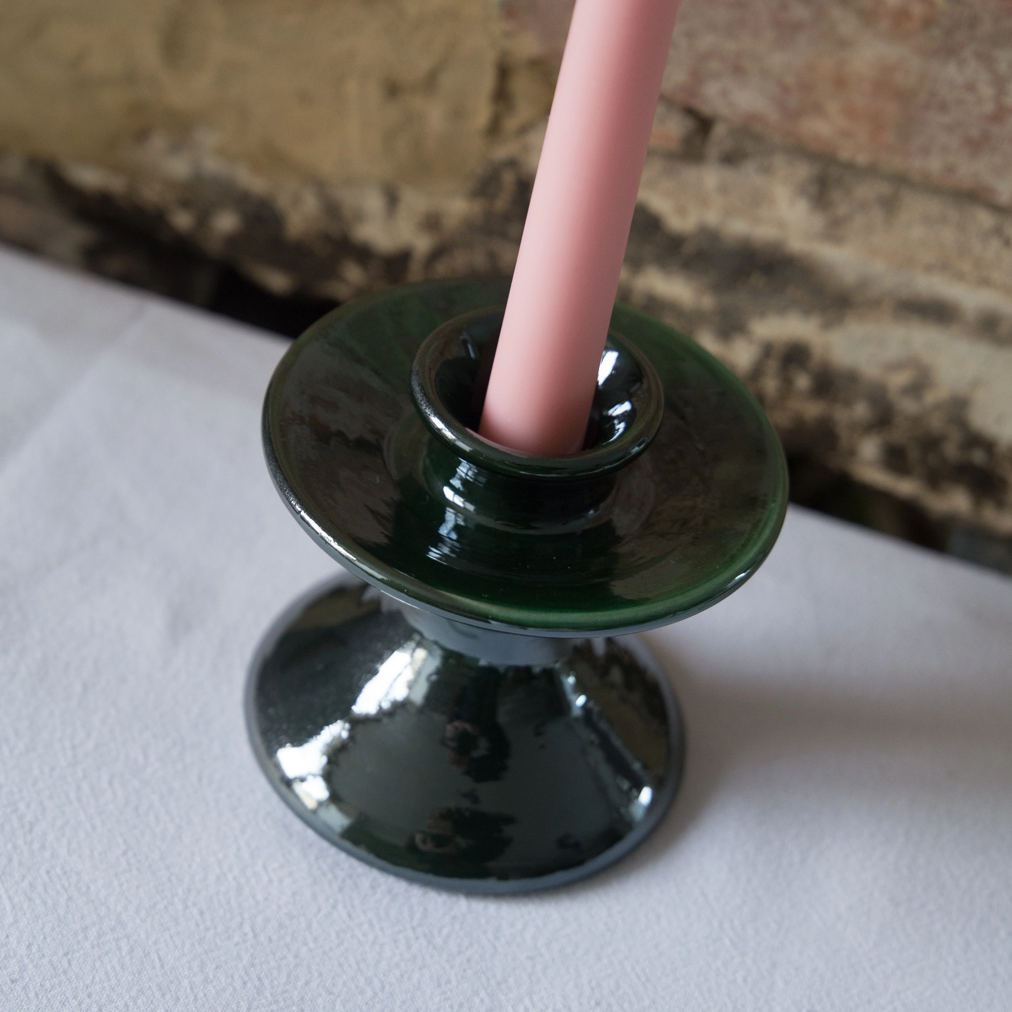 Roca Caus Traditional Ceramic Candle Holders in Various Sizes - Image 6