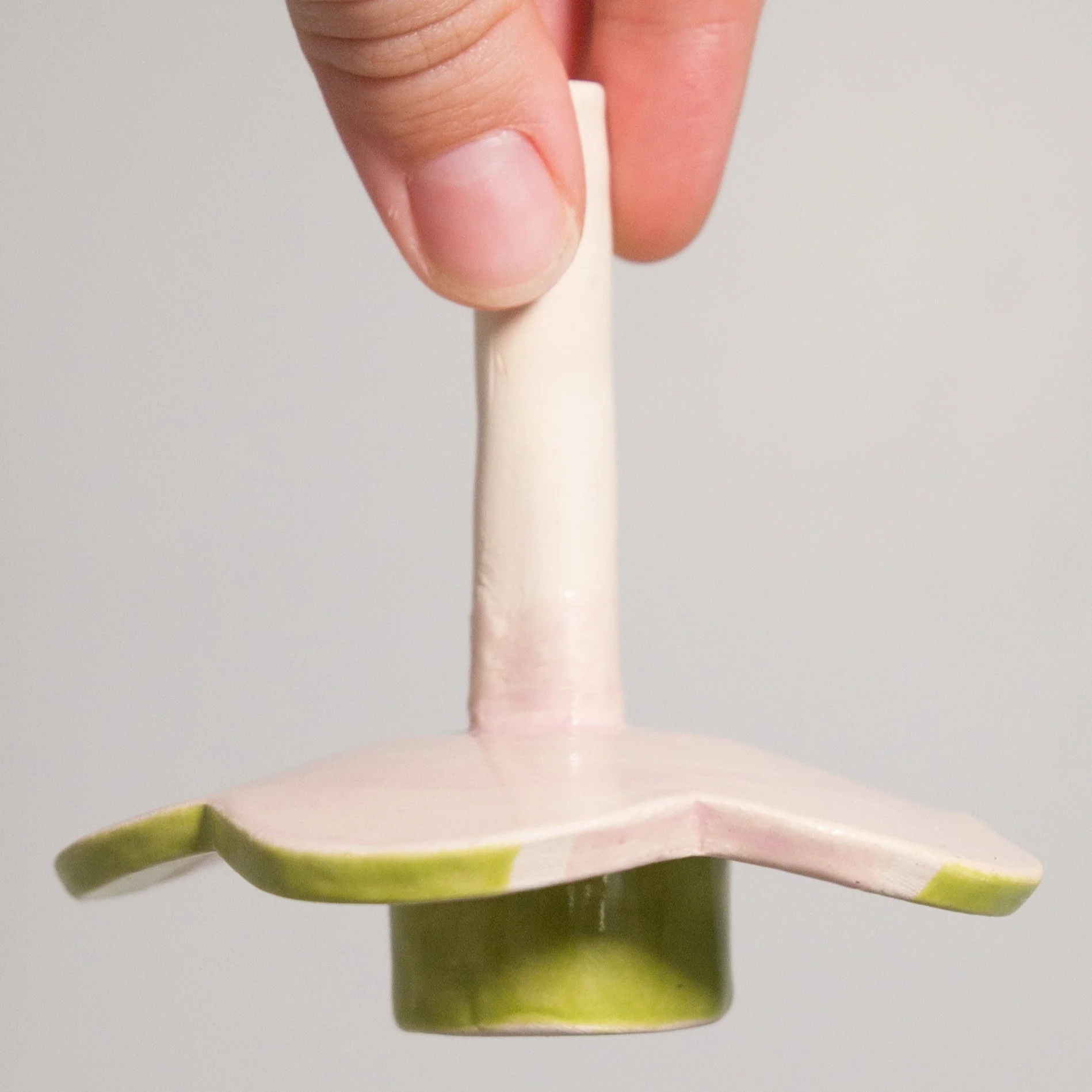 Ruffles & Riot Ceramic Wine Bottle Candle Holder - Image 9