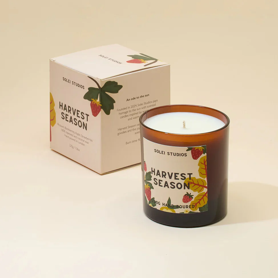 Solei Studios 100% Soy Wax Jar Candle Scented Beach Walk - Image 10