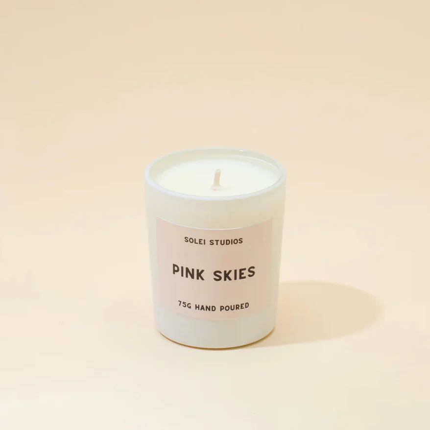 Solei Studios 100% Soy Wax Mini Jar Candles in Various Scents - Image 7